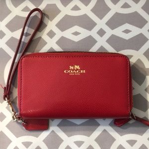Coach wristlet/wallet